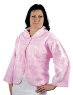 Lux Lux Women's Classic Thermal Brushed Bed Jacket With Collar, Made in UK at  Womens Clothing store