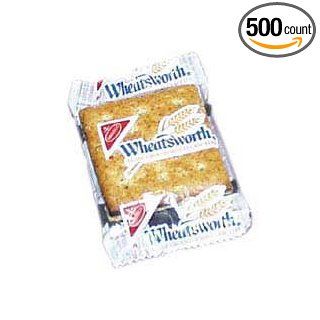 Wheatsworth Stone Ground Cracker   0.22 oz. packet, 500 per case: Industrial & Scientific