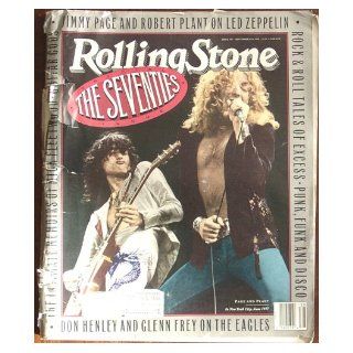Rolling Stone Magazine #587 The Seventies Special Issue (September, 1990) (Led Zeppelin cover) Led Zeppelin, Eagles Books