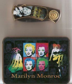Marilyn Monroe Pocket Knife with Collectors Tin : Other Products : Everything Else