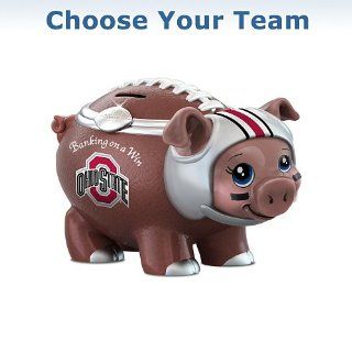"Choose Your Team" College Football "Banking On A Win" Piggy Bank: Toys & Games