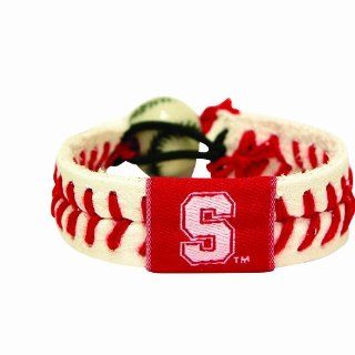 NCAA Stanford Cardinals Classic Baseball Bracelet : Sports Fan Bracelets : Sports & Outdoors
