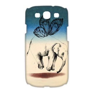 Elephant Case for Samsung Galaxy S3 I9300, I9308 and I939 Petercustomshop Samsung Galaxy S3 PC01629 Cell Phones & Accessories