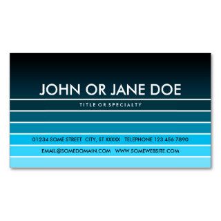 aqua swatch business card template