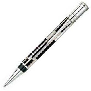 Parker Duofold Mosaic Black Ballpoint Pen   49837 : Ballpoint Stick Pens : Office Products
