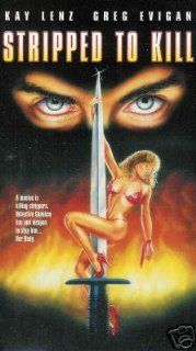 Stripped to Kill [VHS]: Greg Evigan, Norman Fell, Kay Lenz, Pia Kamakahi, Andy Ruben, Katt Shea Ruben: Movies & TV