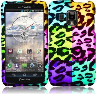 Pantech Perception ADR930L ( Verizon ) Phone Case Accessory Fascinating Leopard Design Hard Snap On Cover with Free Gift Aplus Pouch: Cell Phones & Accessories