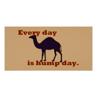 Camel "Every Day is Hump Day" Photo Card