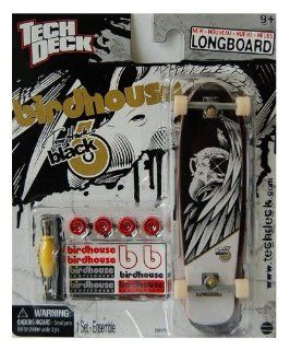 Tech Deck Exclusive Longboard 120mm Birdhouse Tony Hawk Black Skateboard Larger Than 96mm: Toys & Games