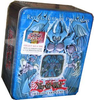Yugioh Card Game   2006 (Holiday) Tin Raviel Lord of Phantasms   5p: Toys & Games