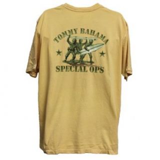 Tommy Bahama Men's T shirts Vintage Yellow Tommy Bahama Special OPS Size: XL at  Mens Clothing store