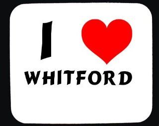 I Love Whitford custom mouse pad (first name/surname/nickname) : Office Products