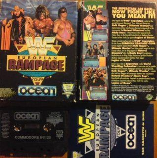WWF European Rampage Tour   Commodore 64: Video Games