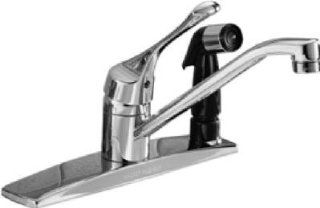 Master Plumber 452623 Chrome Kitchen Faucet with Spray   Touch On Kitchen Sink Faucets  