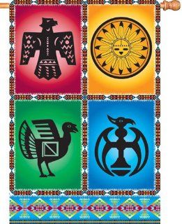 Premier Kites 52656 House Brilliance Flag, Wind Dancers, 28 by 40 Inch : Outdoor Banners : Patio, Lawn & Garden