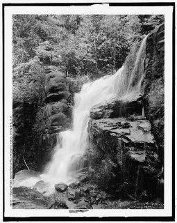 Photo: Cascades, flume, waterfalls, Franconia Notch, White Mountains, New Hampshire, NH, c1910   Prints