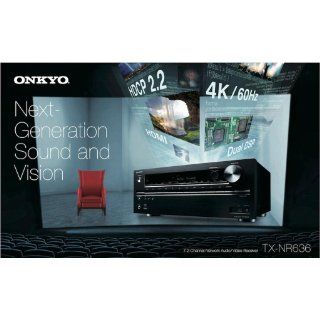 Onkyo TX NR636 7.2 Channel Network A/V Receiver: Electronics
