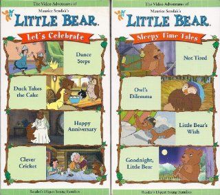 Maurice Sendak's Little Bear, Let's Celebrate/Sleepy Time Tales (2 tapes): Movies & TV