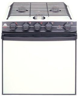 Atwood Mobile Products 51727 RV 2134W1P White 21" 3 Burner Range/Oven: Automotive