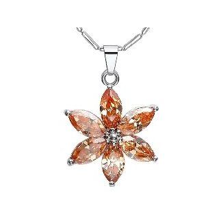 Wholesale 3 pcs/lot November Birthstone Crystal Daisy Flower Necklace   Charms