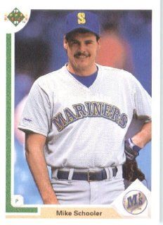 1991 Upper Deck # 638 Mike Schooler Seattle Mariners   MLB Baseball Trading Card: Sports Collectibles