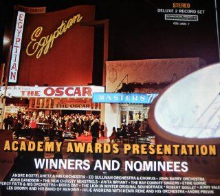 "ACADEMY AWARDS PRESENTATION"WINNERS AND NOMINEES.: Music