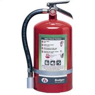 Fire Extinguisher w/ Wall Hook (Badger 15.5 lb Halotron I) 23097B: Automotive