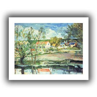 Art Wall 'In The Oise Valley' Unwrapped Canvas Artwork by Paul Cezanne, 18 by 22 Inch  
