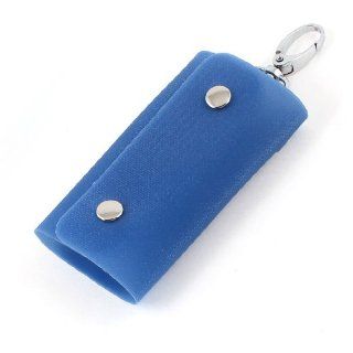 Lobster Clasp 5 Metal Hooks Blue Plastic Keys Holder Case Wallet: Sports & Outdoors