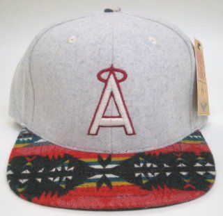 MLB Baseball American Needle California Angels Spice Adjustable Strap Cap : Sports Fan Baseball Caps : Sports & Outdoors