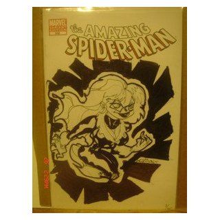 MARVEL THE AMAZING SPIDER MAN 648 BLANK VARIANT SIGNED AND REMARKED BY KEVIN G : Everything Else