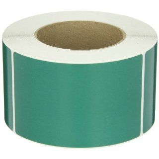 Aviditi DL632D Rectangle Inventory Color Coded Label, 5" Length x 3" Width, Green (Roll of 500): Industrial & Scientific