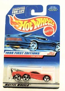Hot Wheels   1998 First Editions   Tow Jam   Red   #25 of 40   Collector #658   Limited Edition   Collectible: Toys & Games