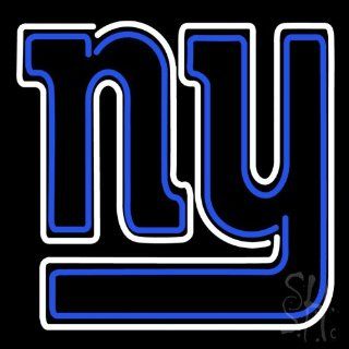 New York Giants NFL Outdoor Neon Sign 24" Tall x 24" Wide x 3.5" Deep  Business And Store Signs 