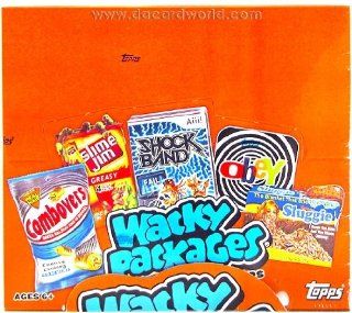 2012 Topps Wacky Packages Packs Series 9 Sticker Cards HOBBY Box   24 packs / 8 cards: Everything Else