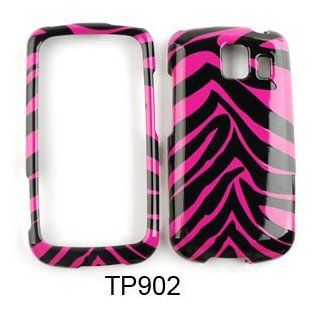 LG Vortex VS660 Pink Zebra Skin Hard Case/Cover/Faceplate/Snap On/Housing/Protector: Cell Phones & Accessories