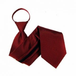 Red   Black Extra Long Formal Zipper Tie at  Mens Clothing store