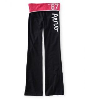 Aeropostale Juniors Live Love Dream Yoga Stretch Athletic Workout Pants 667 Xs/R: Clothing