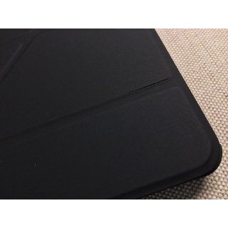 rooCASE Apple iPad Air Case   Slim Shell Origami Case for Apple iPad 5 Air (5th Generation) Tablet, BLACK (With Smart Cover Auto Wake / Sleep): Computers & Accessories