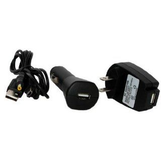 PSP 2000 Compatible 3 in 1 AC Adapter, Car Charger, & USB Cable: Sports & Outdoors