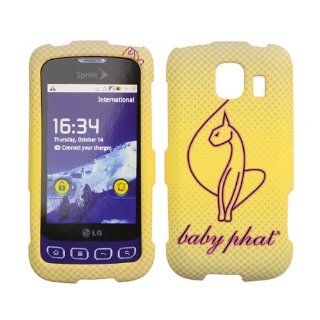 Cell Phone Snap on Case Cover For Lg Optimus S / Optimus U Ls 670    Solid Color With Multiple Prints: Cell Phones & Accessories