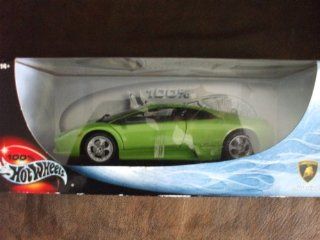 Hot Wheels Elite Lamborghini Murcilago Lp 670 4 Superveloce  Green Atlas By Mattel (Toy): Toys & Games