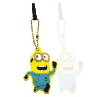 I Need (TM) Stylish Despicable Me Running Minion Soft Silicone Cell Phone Dust Plug Charms Best Gift: Cell Phones & Accessories