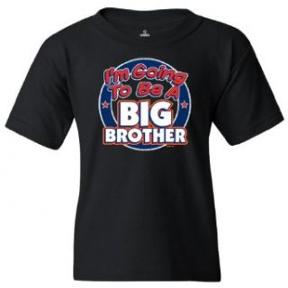 So Relative! I'm Going To Be A Big Brother (Distressed Stars) Kids T Shirt: Clothing