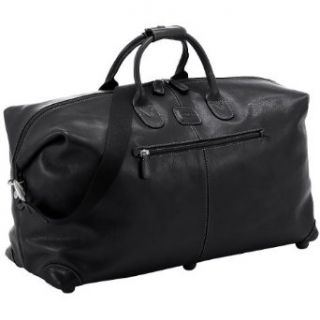 Bric's Luggage Life Pelle 22 Inch Cargo Duffle, Black, One Size: Clothing