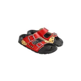 Birkis sandals Haiti in size 36.0 N EU made of Birko Flor in Red Cat Bridget with a narrow insole: Birki S Cat: Shoes