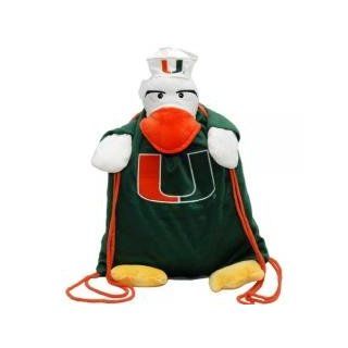 Miami Hurricanes NCAA Plush Mascot Backpack Pal : Other Products : Everything Else