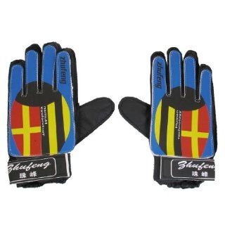 Pair Colored Football Goal Keeper Goalkeeper Gloves Protectors for Unisex : Soccer Goalie Gloves : Sports & Outdoors