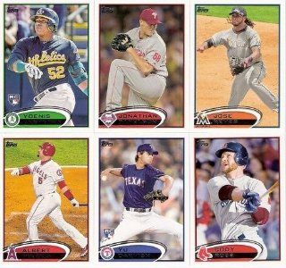 2012 Topps MLB Baseball Complete 660 Card Set in Mint Condition Includes all Cards from Both Series 1 and Series 2 Sports Collectibles