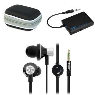 iKross Bluetooth Stereo Streaming Receiver + 3.5mm Headset + Adapter + Accessories Carrying Case for Samsung Galaxy S5 / S4, Galaxy Note 3 2, Galaxy Mega 6.3 and Other Smartphone, window Mobile Phone, Tablet, Ebook MP3 Player, and more: Cell Phones & A